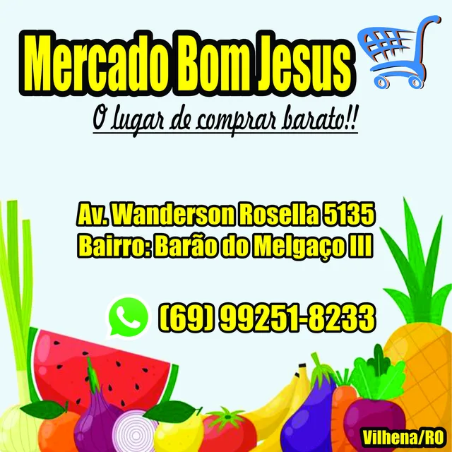 Mercado Bom Jesus — o lugar de comprar barato